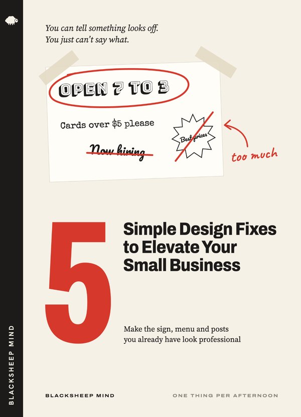 5 Simple Design Fixes to Elevate Your Small Business cover