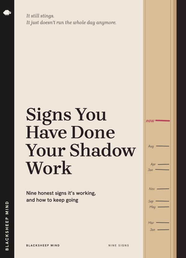 Signs You Have Done Your Shadow Work cover